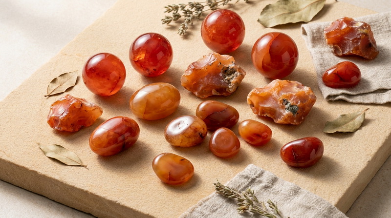 คาร์เนเลียน (Carnelian) หินแห่งความกล้า สรรพคุณและความหมาย | Amethez