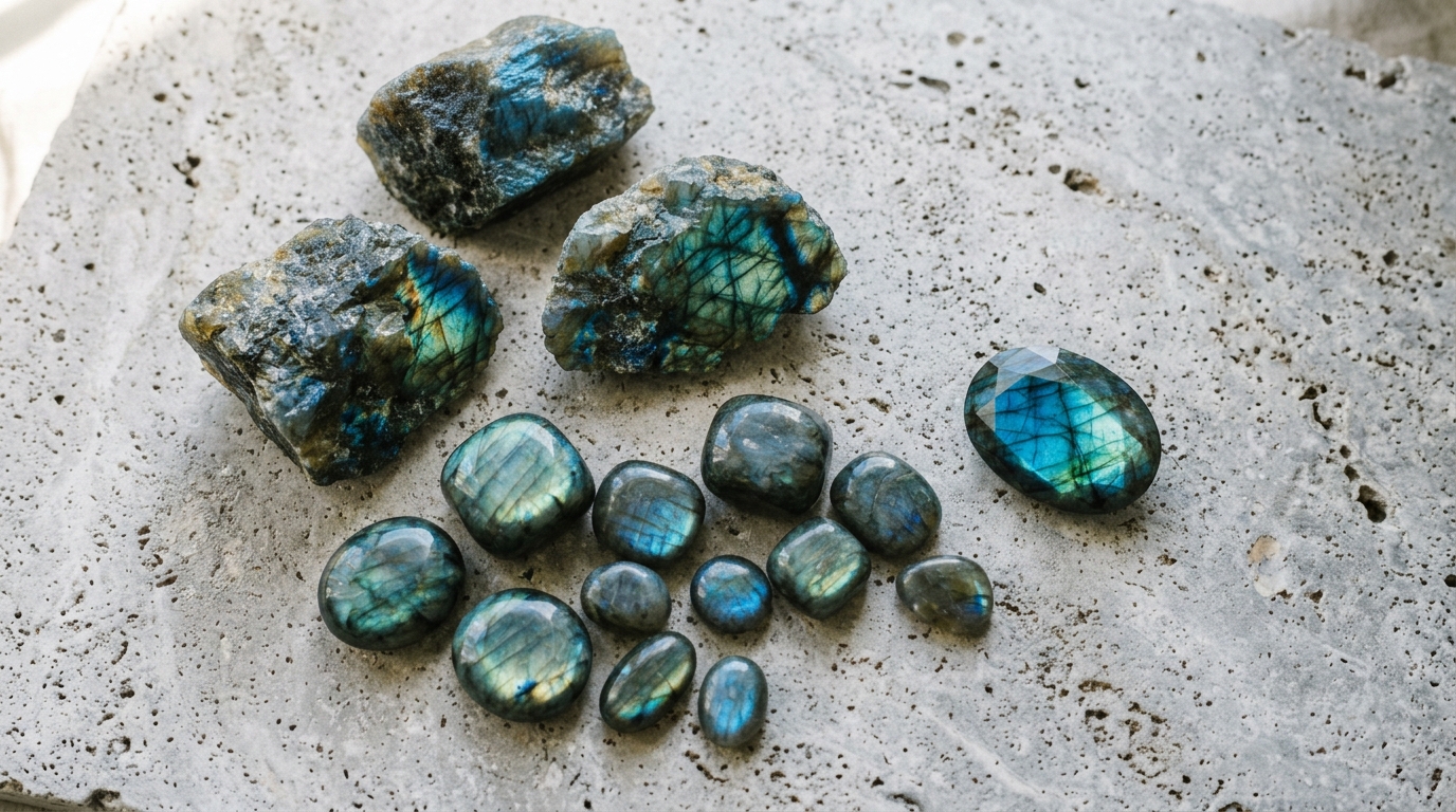 ลาบราดอไรต์ (Labradorite) หินแห่งการปกป้อง สรรพคุณและความหมาย | Amethez