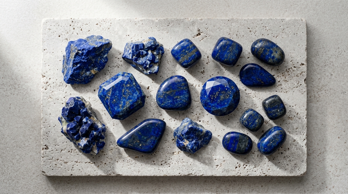 ลาพิสลาซูลี (Lapis Lazuli) หินแห่งสัญชาตญาณ สรรพคุณและความหมาย | Amethez
