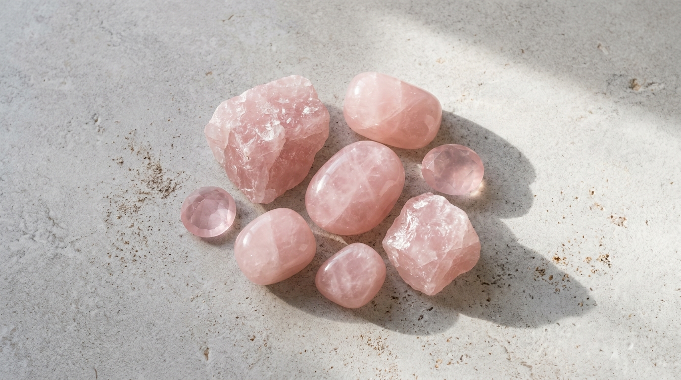 โรสควอตซ์ (Rose Quartz) หินแห่งความรัก สรรพคุณและความหมาย | Amethez