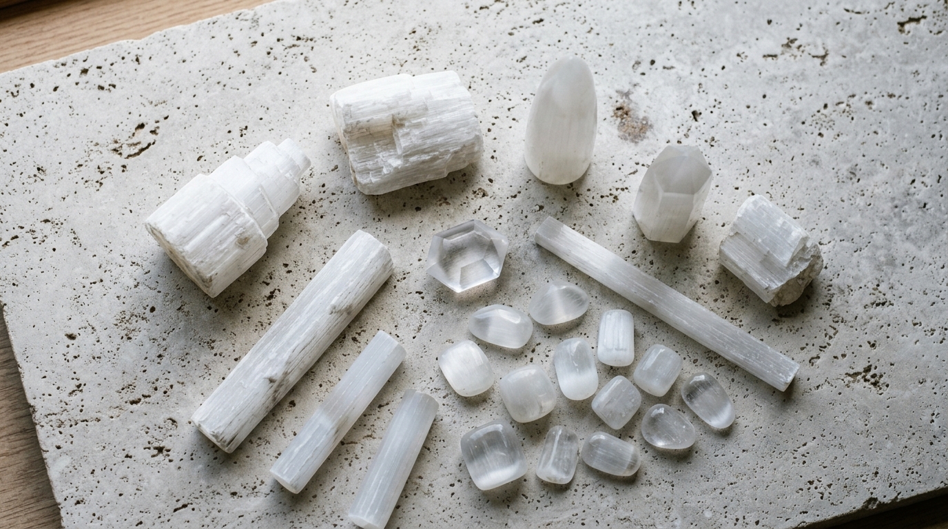 เซเลไนต์ (Selenite) หินแห่งการชาร์จพลัง สรรพคุณและความหมาย | Amethez